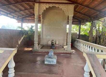 Lord Narmadeshwar Mahadev temple at the Ashram